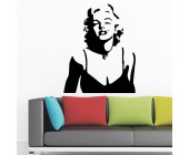 Стикер на стену "Marilyn Monroe"